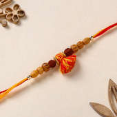 Rudraksha Beads Tassel Rakhi