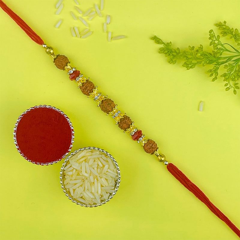 Rudraksha Blessing Rakhi-Canada