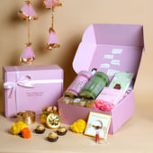 Rudraksha Rakhi N Nutty Indulgence Hamper