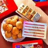 Rudraksha Rakhis Combo