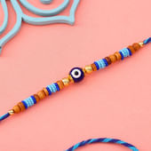 Rustic Evil Eye Rakhi Thread