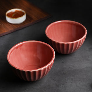 Rusty Toned Bowl Set