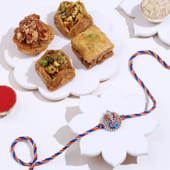Sacred Ganesha Rakhi With Baklawas