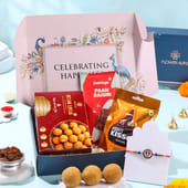 Sacred Khanda Rakhi With Sweet Indulgence