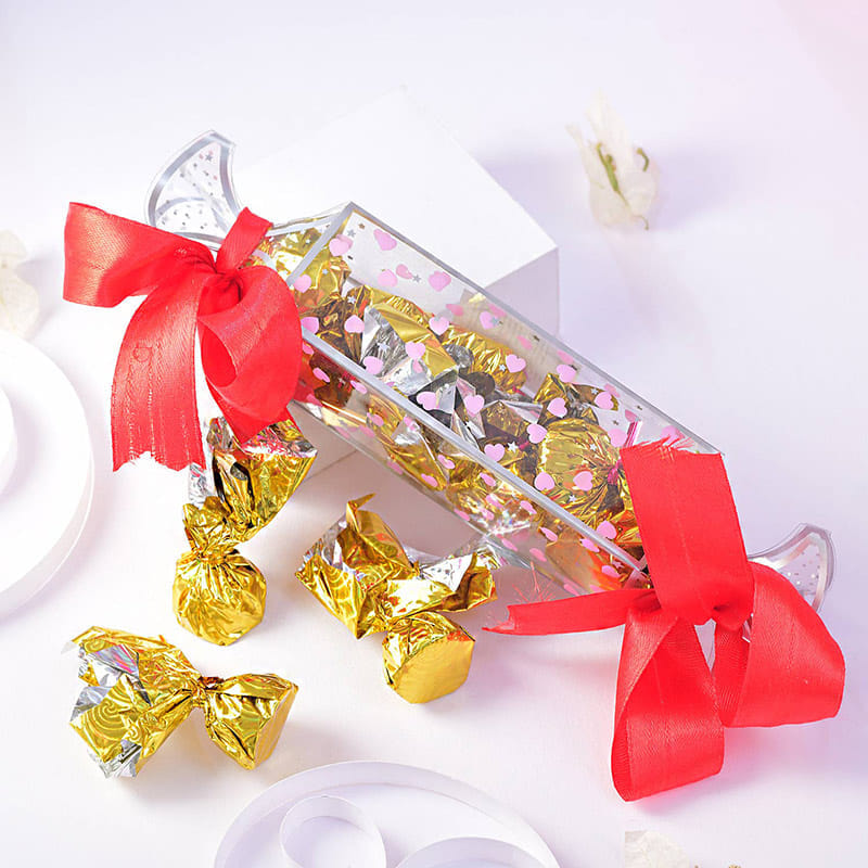 Sacred Peacock Rakhi N Festive Treats Hamper