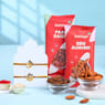 Sacred Rakhi Duo with Raisins and Almonds