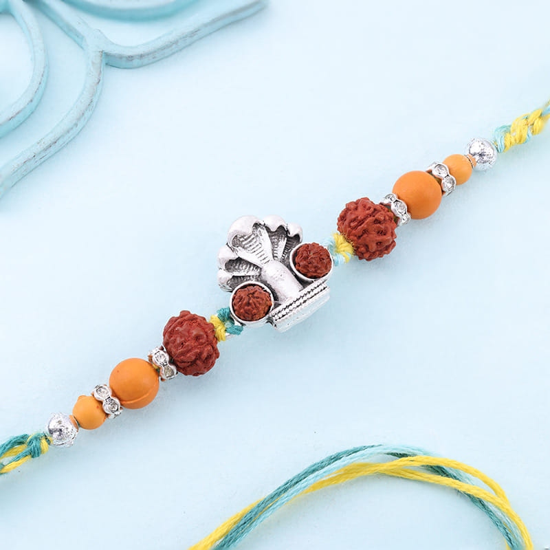 Sacred Sheshnag Rudraksha Rakhi