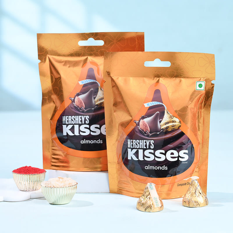 Sacred Shivling Rudraksha Rakhi With Chocolates