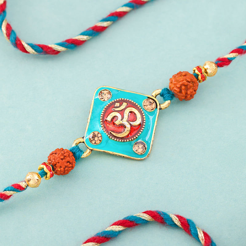 Sacred Square Om Rakhi