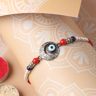 Metal Evil Eye Rakhi