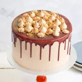 Salted Caramel Drip Cake