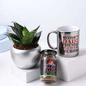 Sansevieria Plant With Mug N Coffee