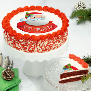 Santa Cake For Christmas