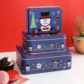 Charming Santa Keepsake Boxes