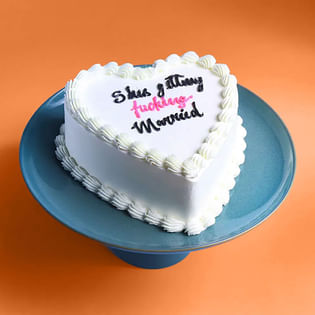 Sassy Bride To Be Cake