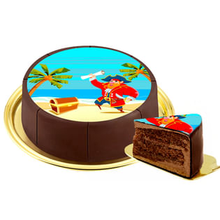 Scary Pirate Choco Cake