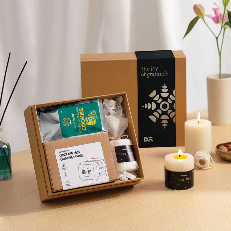 Scented Candle Choco Cookies n Dock charging station