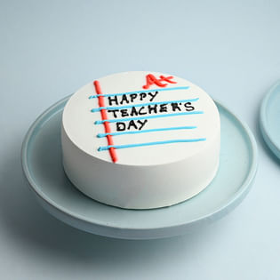 Scoring High Teachers Day Bento Cake