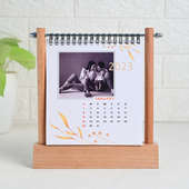 Calendar with Crafty Wooden Holder