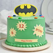 Scrummy Batman Cake - Batman Designer Cake Online for Kids