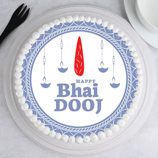 Scrumptious Bhai Dooj Cake