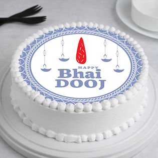 Scrumptious Bhai Dooj Cake