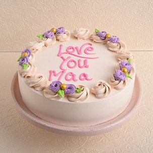 Mothers day vanilla cake