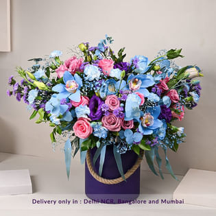 Sensory Symphony In Purple Jar