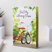 Greeting Card for Father Day 9x6 Inch