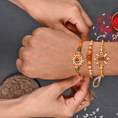Get Seraphic Rakhi With Sweets For your Brother Now