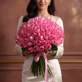 Serenade Of Love In Pink Roses