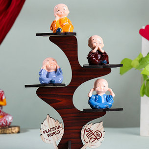 Serene Baby Monks Keepsake