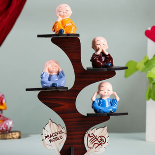 Serene Baby Monks Keepsake