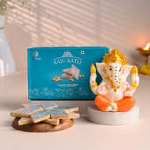 Serene Ganesha N Kaju Katli Duo