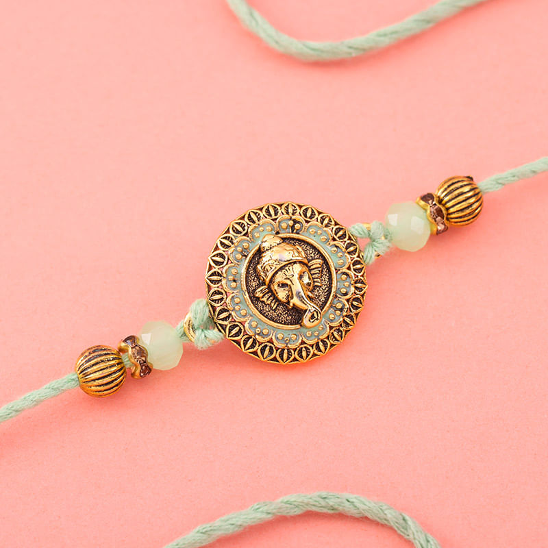 Serene Ganesha Rakhi