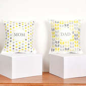 Set Of 2 Customised Family Cushions