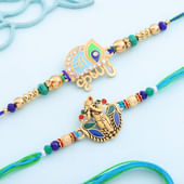 Set Of Two Charming Krishna Rakhis
