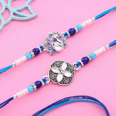 Set Of Two Chic Charm Rakhis
