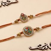 Set Of Two Classic Pearl Rakhis