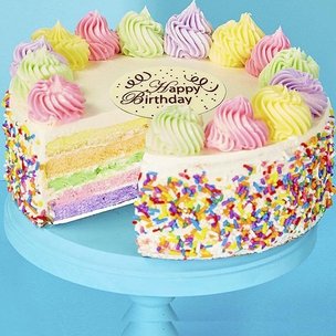 Seven Hues Rainbow Cake - Birthday Cake in USA