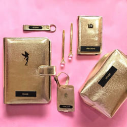 Shimmery Gold Womentravel Hamper