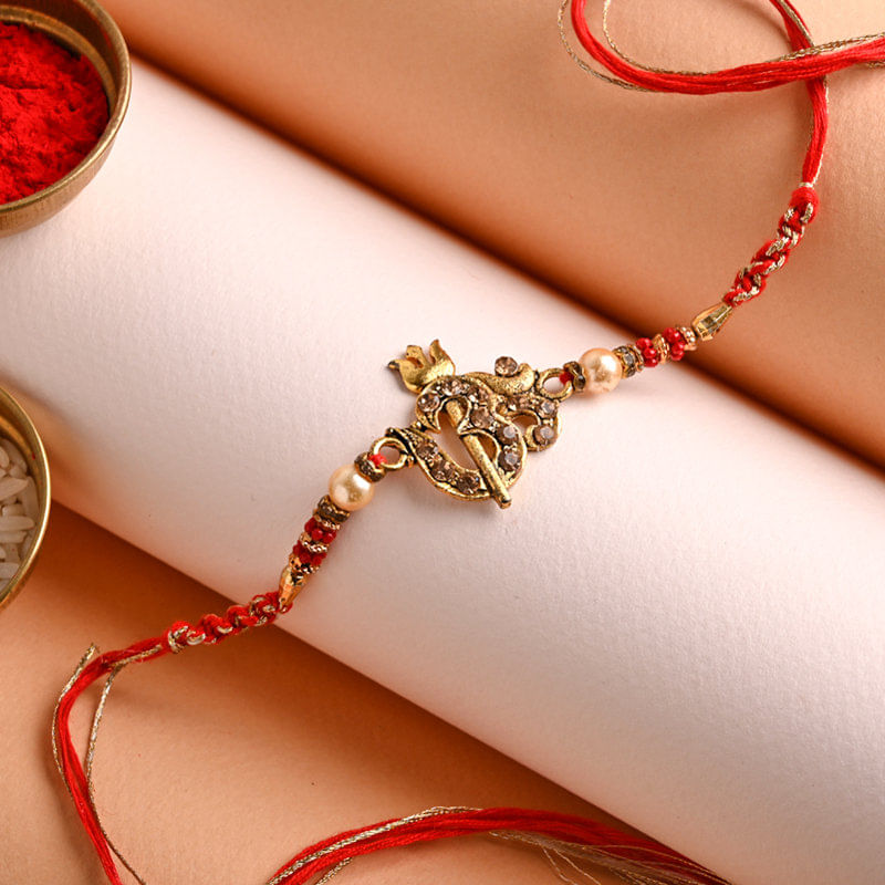 Shiva Theme Om Rakhi