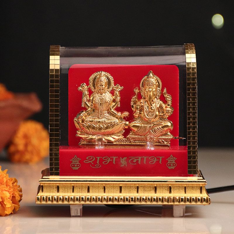 Shubh Labh Ganesha Laxmi Idol