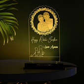 Sibling Affection Personalized Led Lamp 