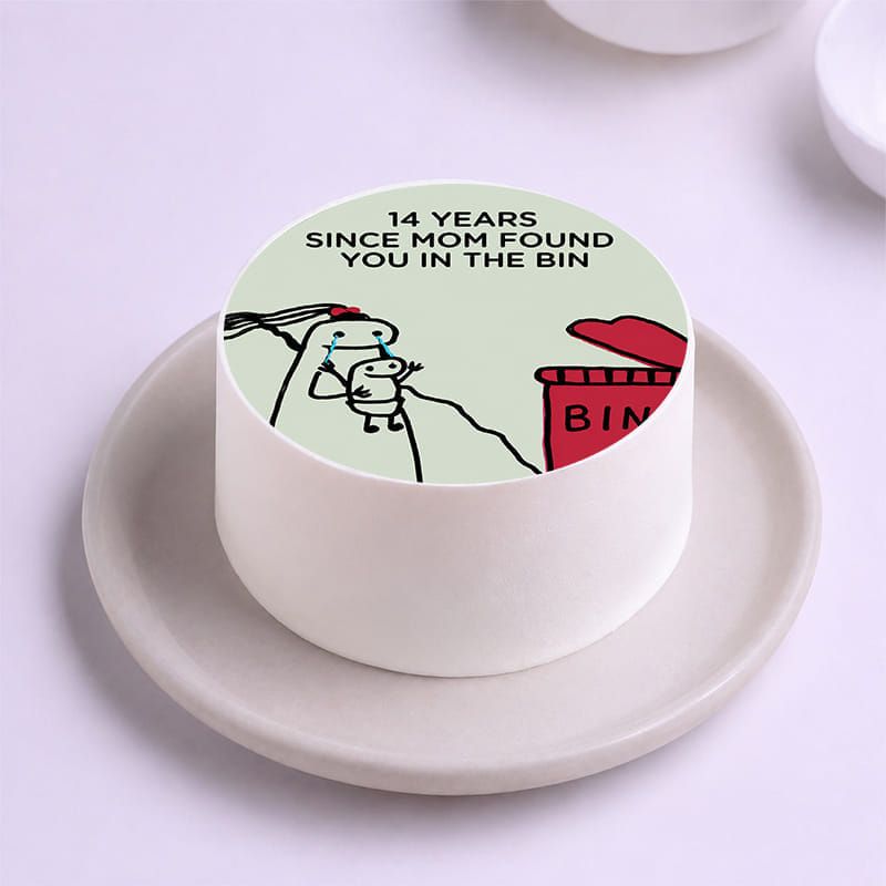 Sibling Roast Birthday Bento Cake