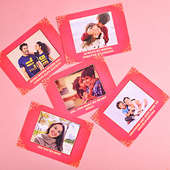 Sibling Wishes Cards With Chocolates
