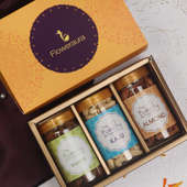 Floweraura Online Gift Box of Cashews with Almonds and Raisins