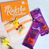 Silk Rakhi Chocolate