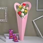 Combo Mix Rose and chocolate