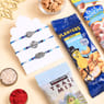 Silver Charm Rakhi Trio With Savoury Nuts